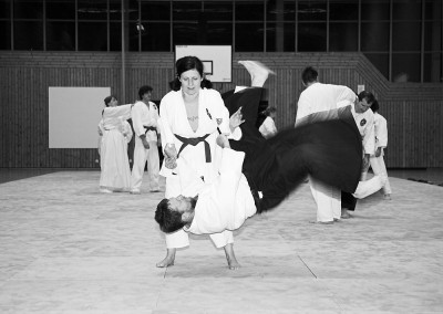 Privat beim Aikido-Training