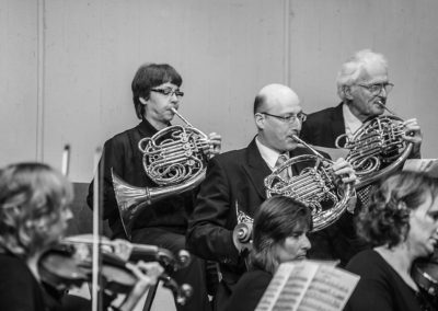 Privat spielt sie im Orchester Waldhorn