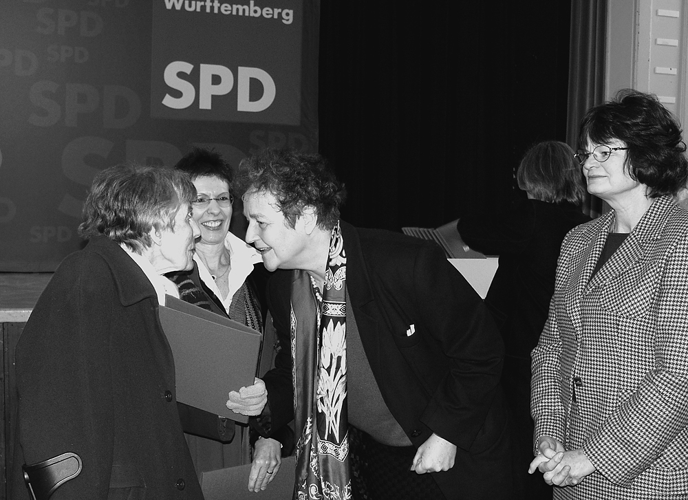 Prof.Dr.Herta Däubler-Gmelin, MdB, Bundesminiterin a.D.: Glückwünsche für eine 90-jährige SPD-Genossin