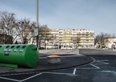 Bahnhofsvorplatz in Schweinfurt