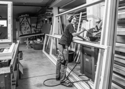 Lena S., Glaserin, Fachrichtung Fensterbau