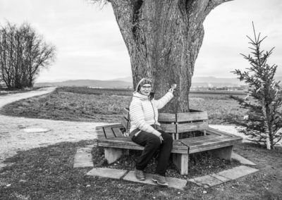 Margret K. privat unterwegs auf dem Jakobsweg
